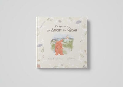 Sticky Bear Hardcover Book front cover