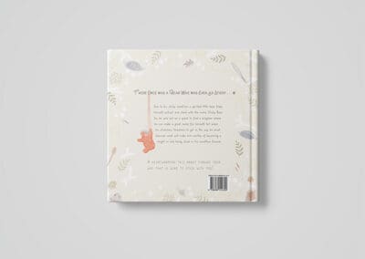Sticky Bear Hardcover Book back cover
