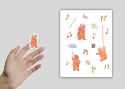 sticky bear sticker sheets
